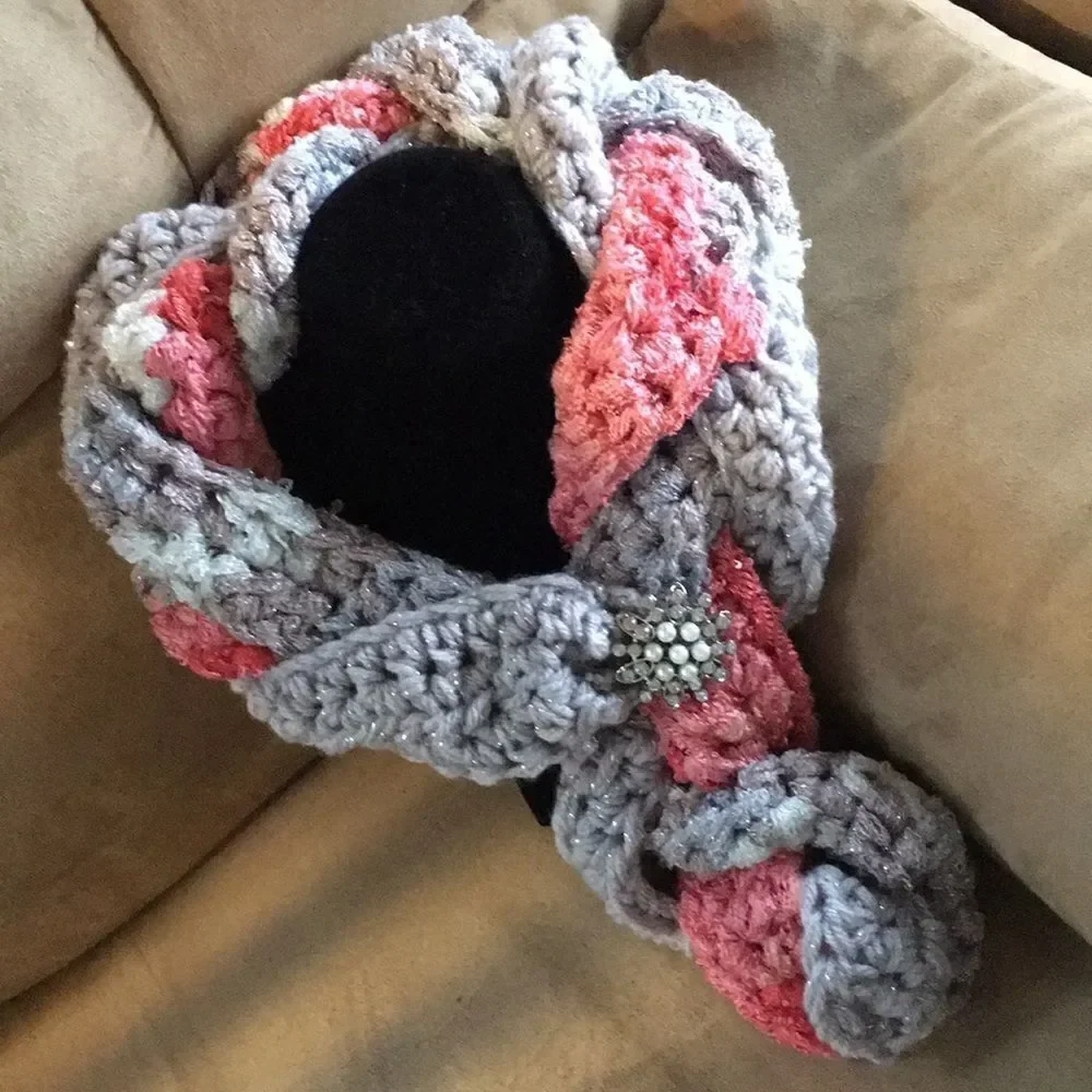 Gorgeous Handcrafted in the USA Evening Neck Wrap
